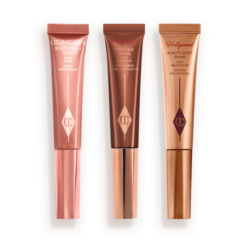 BEAUTY LIGHT WAND & HOLLYWOOD CONTOUR KIT – NIEZBĘDNY ZESTAW DO POLICZKÓW