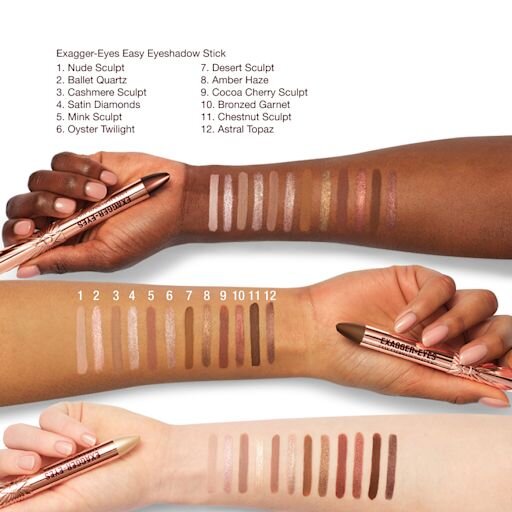 Exagger-Eyes EASY Cienie Do Powiek STICK SATIN DIAMONDS