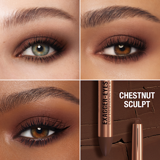 Exagger-Eyes EASY Cienie Do Powiek STICK CHESTNUT SCULPT