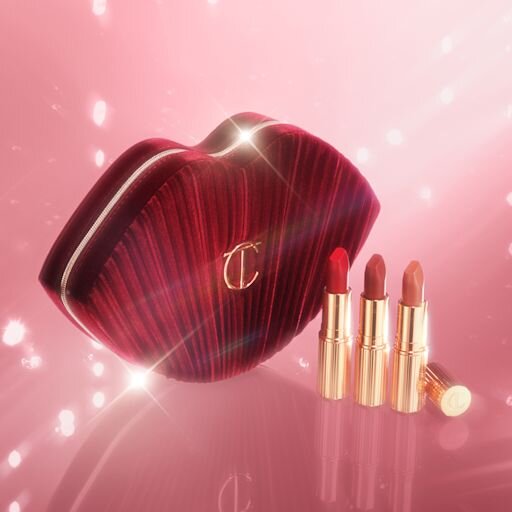 HOT LIPS BAG – KOSZYCZEK NA KOSMETYKI I ZESTAW DO UST