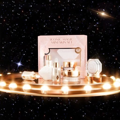 IKONICZNY ZESTAW DO PIELĘGNACJI SKÓRY CHARLOTTE'S MAGIC MINI W ROZMIARZE PODRÓŻNYM