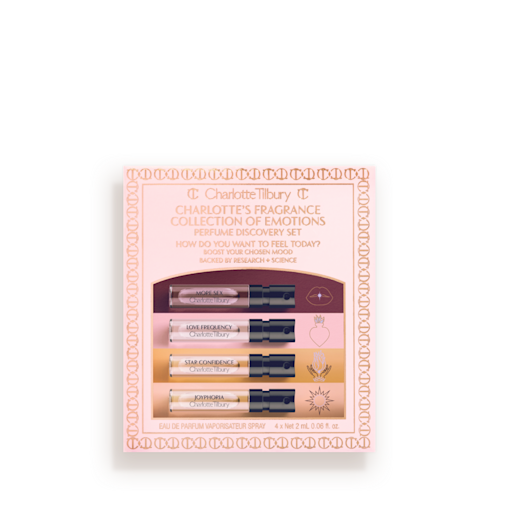 KOLEKCJA ZAPACHÓW CHARLOTTE „EMOTIONS” – ZESTAW POZNAWCZY 4 X 2 ML