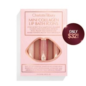 MINI COLLAGEN LIP BATH ICONS – ZESTAW DO UST W Edycji Limitowanej