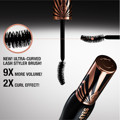 Tusze Do Rzęs Exagger-Eyes VOLUME EXAGGER-BLACK 4 ML W WERSJI PODRÓŻNEJ