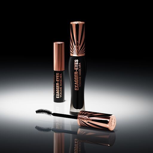 Tusze Do Rzęs Exagger-Eyes VOLUME EXAGGER-BLACK 4 ML W WERSJI PODRÓŻNEJ