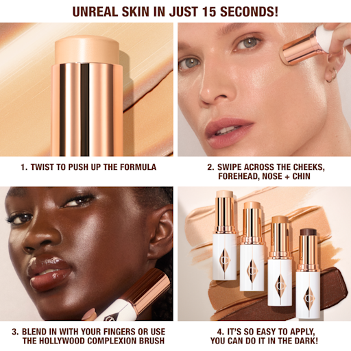 UNREAL SKIN SHEER GLOW TINT NAWILŻAJĄCY PODKŁAD W SZTIFCIE 3 FAIR