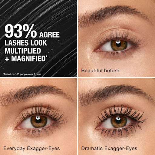 Zestaw do makijażu oczu „Exagger-Eyes Easy Cienie Do Powiek & Tusze Do Rzęs Trio”