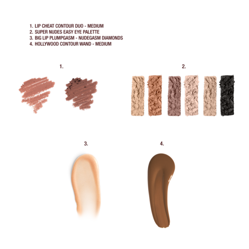 ZESTAW DO MAKIJAŻU SUPER NUDES LOOK