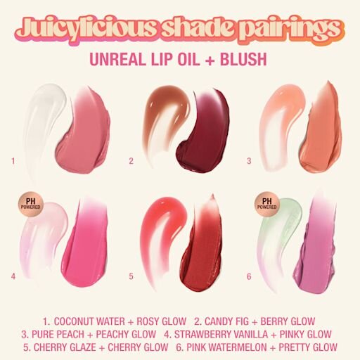 ZESTAW DO MAKIJAŻU UNREAL JUICYLICIOUS LIP & CHEEK KIT