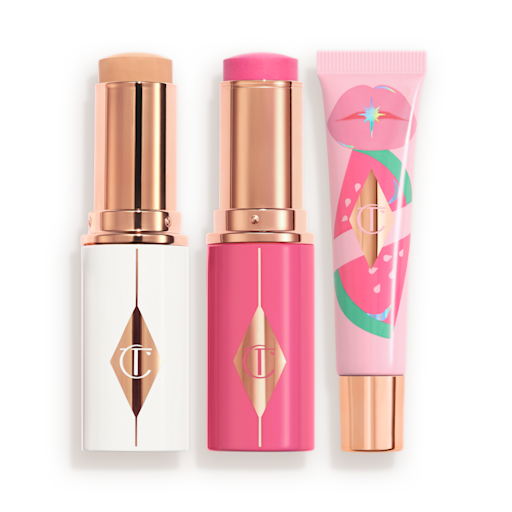 ZESTAW DO MAKIJAŻU „UNREAL SKIN, LIPS & CHEEKS”