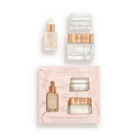 ZESTAW DO PIELĘGNACJI SKÓRY CHARLOTTE'S HYDRATE PLUMP & GLOW