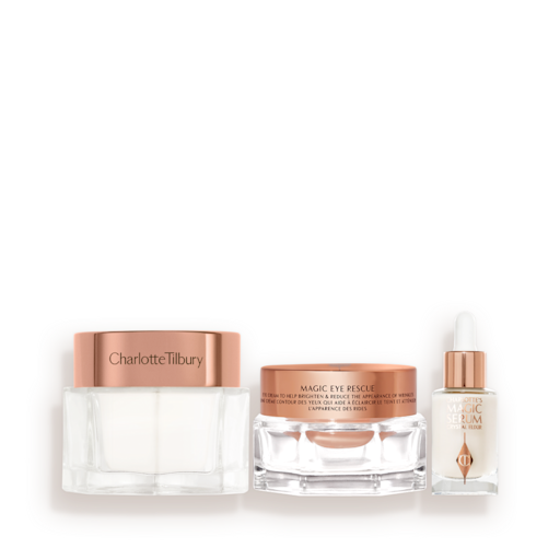 ZESTAW DO PIELĘGNACJI SKÓRY CHARLOTTE'S MAGIC MINI SKIN TRIO