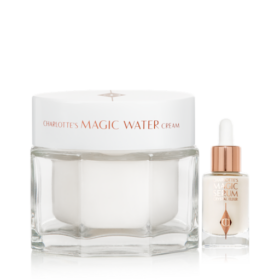 ZESTAW DO PIELĘGNACJI SKÓRY CHARLOTTE’S MAGIC SERUM & WATER CREAM DUO