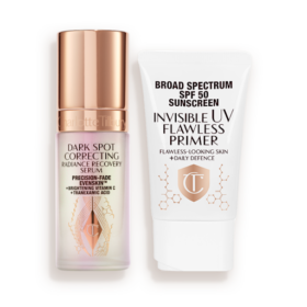 ZESTAW DO PIELĘGNACJI SKÓRY „INVISIBLE UV DUO” DO KOREKCJI CIEMNYCH PLAM