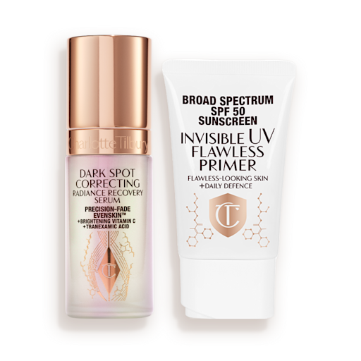ZESTAW DO PIELĘGNACJI SKÓRY „INVISIBLE UV DUO” DO KOREKCJI CIEMNYCH PLAM