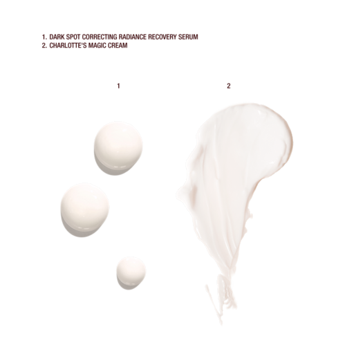 ZESTAW DO PIELĘGNACJI SKÓRY: SERUM NA PLAMY PIGMENTACYJNE I CHARLOTTE'S MAGIC CREAM