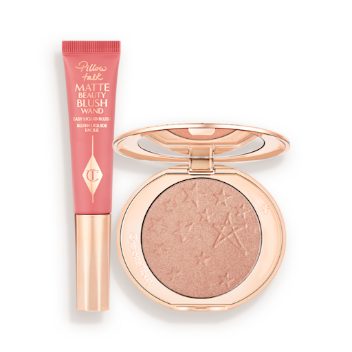 ZESTAW DO POLICZKÓW PILLOW TALK BLUSH & GLOW GLIDE DUO