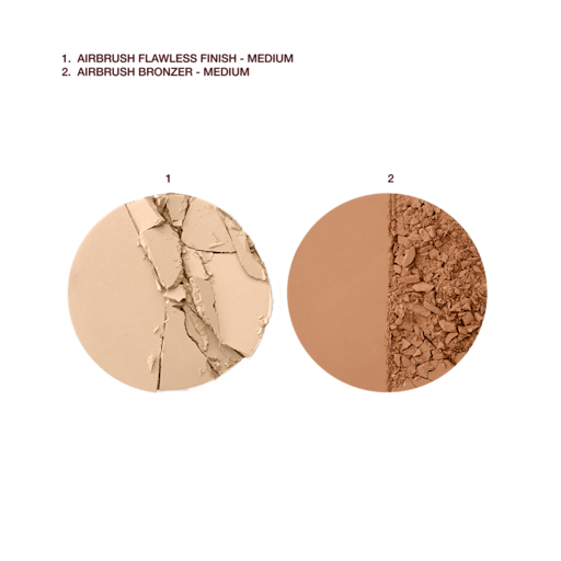 ZESTAW DO Twarzy AIRBRUSH FLAWLESS PERFECT & BRONZE DUO