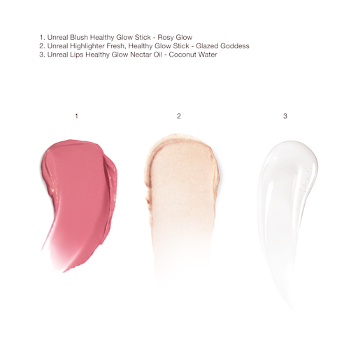 Zestaw Do Twarzy MINI UNREAL, FLAWLESS GLOW SECRETS