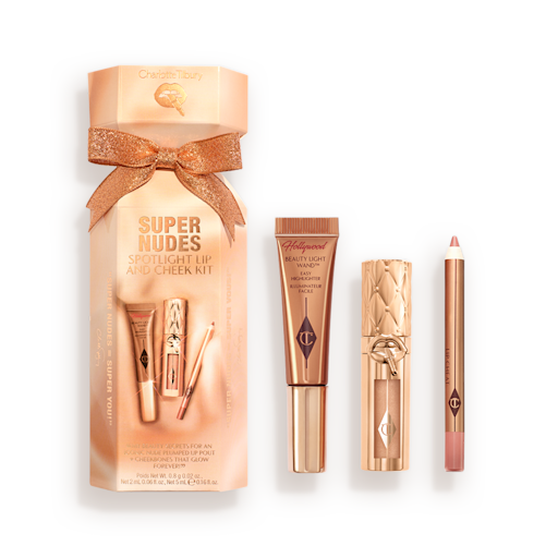 ZESTAW DO UST I POLICZKÓW Super Nudes SPOTLIGHT LIP & CHEEK CRACKER