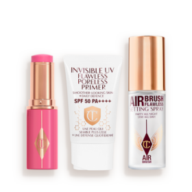 ZESTAW KOSMETYCZNY UNREAL BLUSH, PROTECT & SET TRIO
