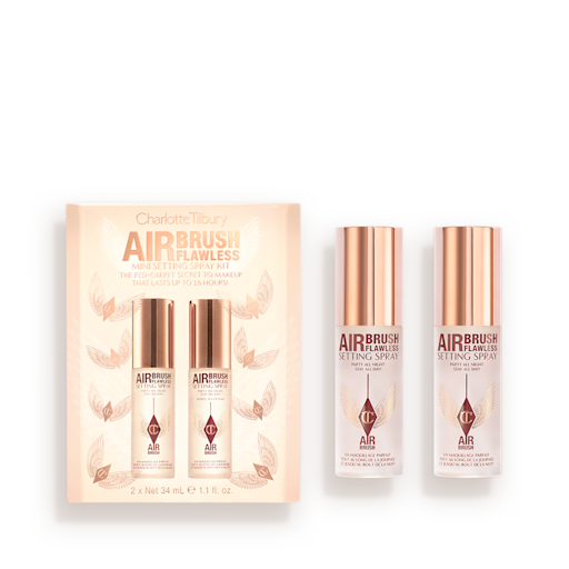 ZESTAW MINI SPRAYÓW UTRWALAJĄCYCH AIRBRUSH FLAWLESS W ROZMIARZE PODRÓŻNYM ZESTAW DO TWARZY