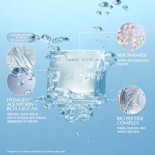 CHARLOTTE'S MAGIC WATER CREAM 15 ML KREM NAWILŻAJĄCY